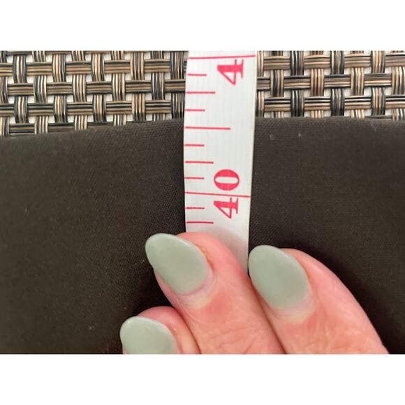 H&M Dress Pants Womens Size 6 Brown Green Flat Front Straight Leg Trousers - Picture 13 of 14